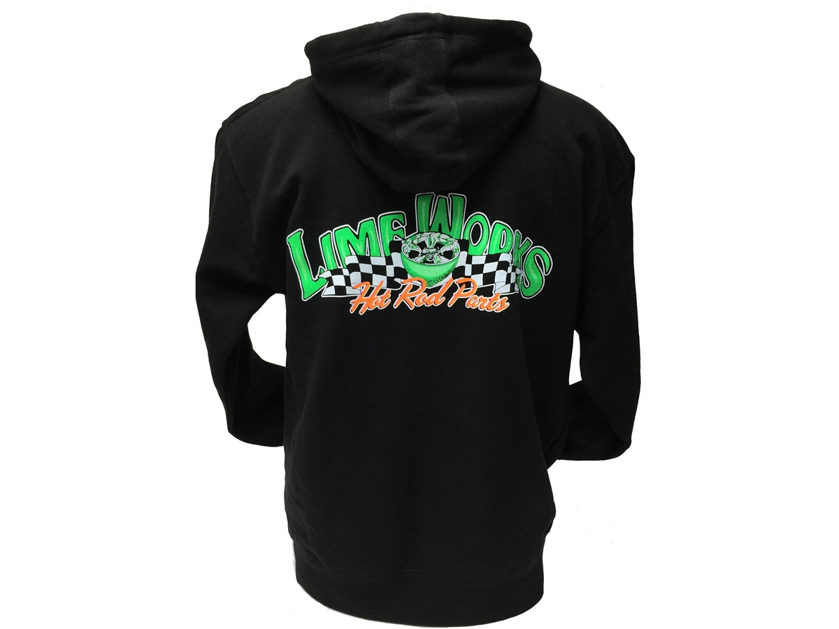 LimeWorks Hoodie / Hot Rod Parts Design