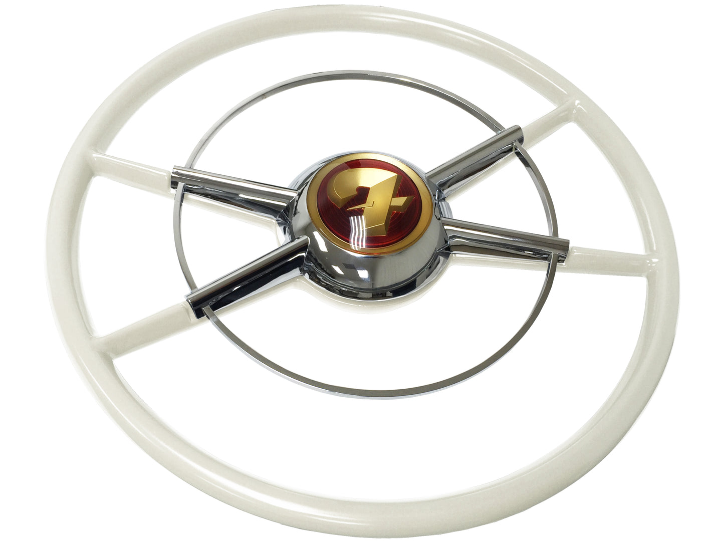16" Crestliner Ivory Steering Wheel Kit
