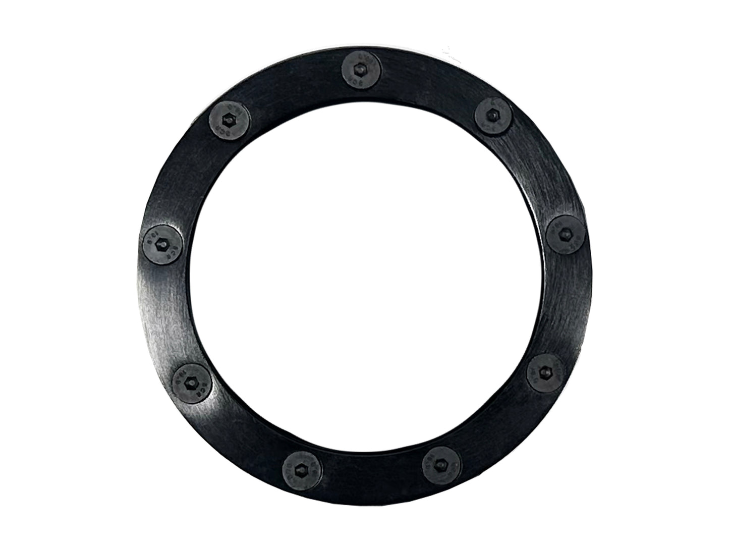 356 Style 9-Bolt Steering Wheel Black Hot Rod Kit, Billet Horn Button