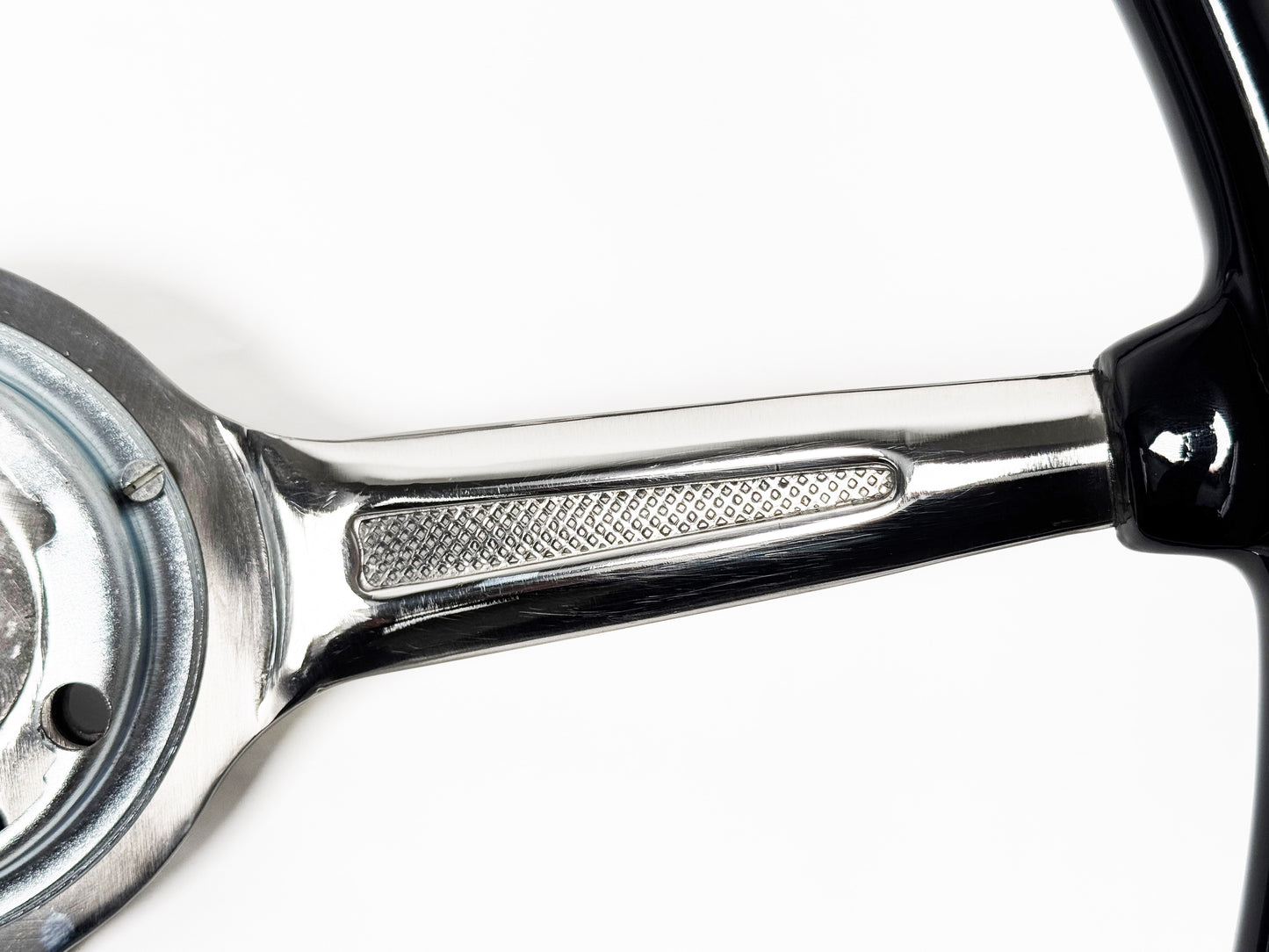 356 Porsche Style Reproduction Polished Steering Wheel