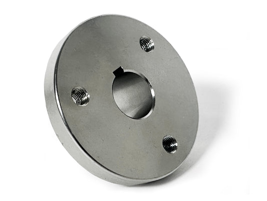 1928-48 Ford Steering Wheel Adapter, Taper & Key to 3-Bolt