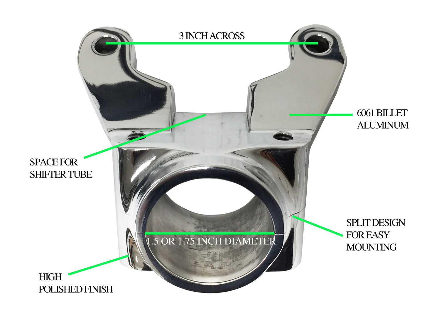 Forty Style Column Drop - 2" Length