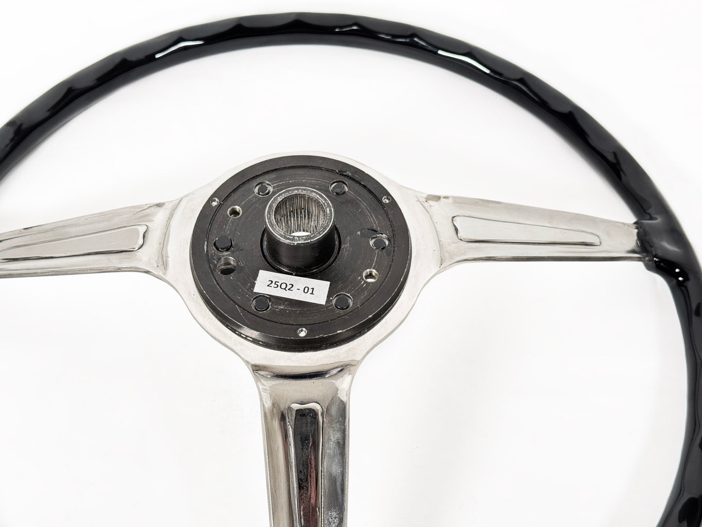 356 Porsche Style Reproduction Polished Steering Wheel