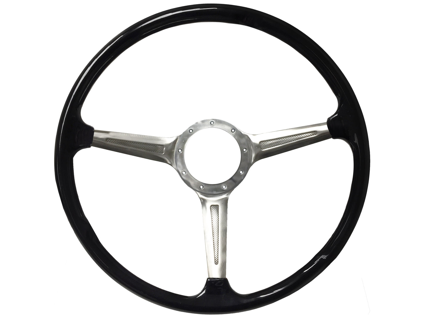 356 Porsche Style S9 Steering Wheel Polished Kit