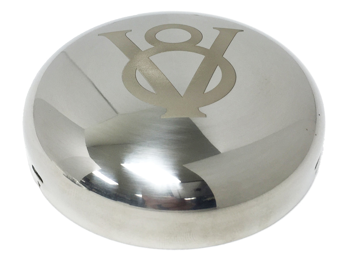3-Bolt Horn Cap with Hot Rod V8 Laser Etched Emblem