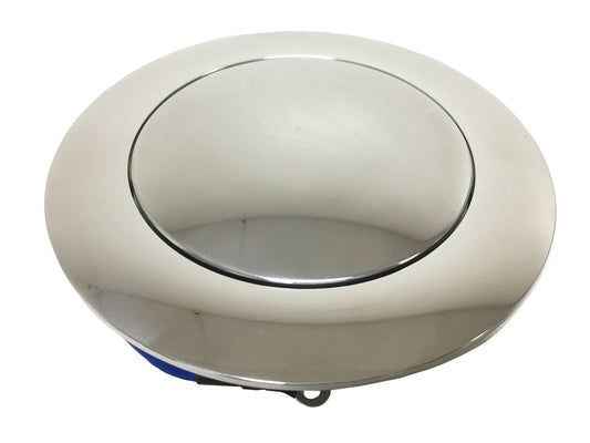 9-Bolt Polished Horn Button