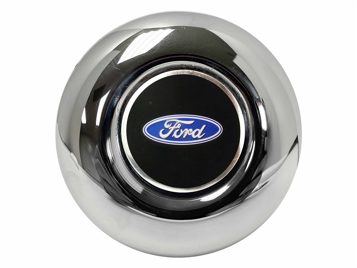 3-Bolt Horn Cap with Ford Script Aluminum Emblem