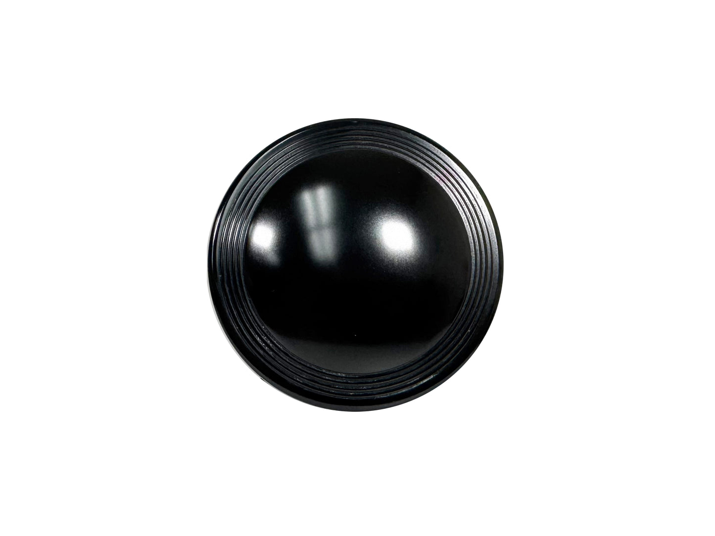 Black Billet Aluminum Horn Cap