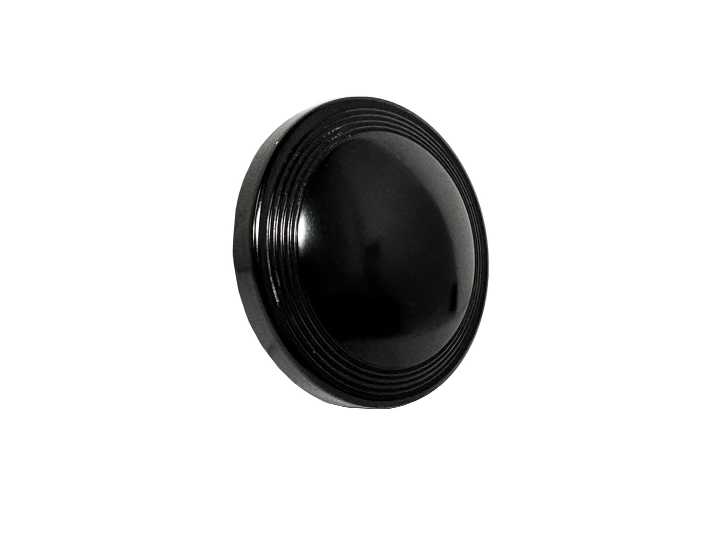Black Billet Aluminum Horn Cap