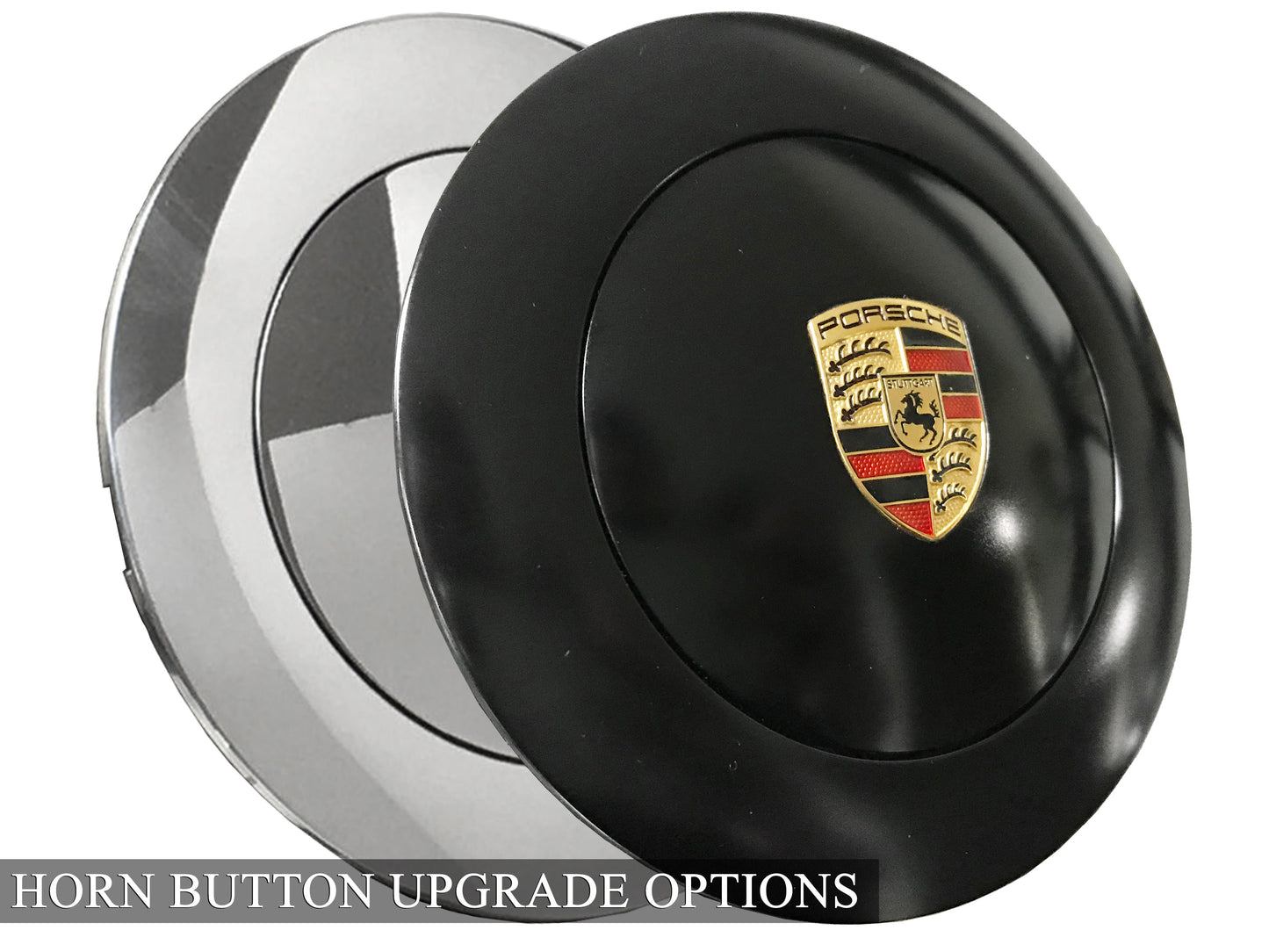 356 Porsche Style S9 Steering Wheel Polished Kit