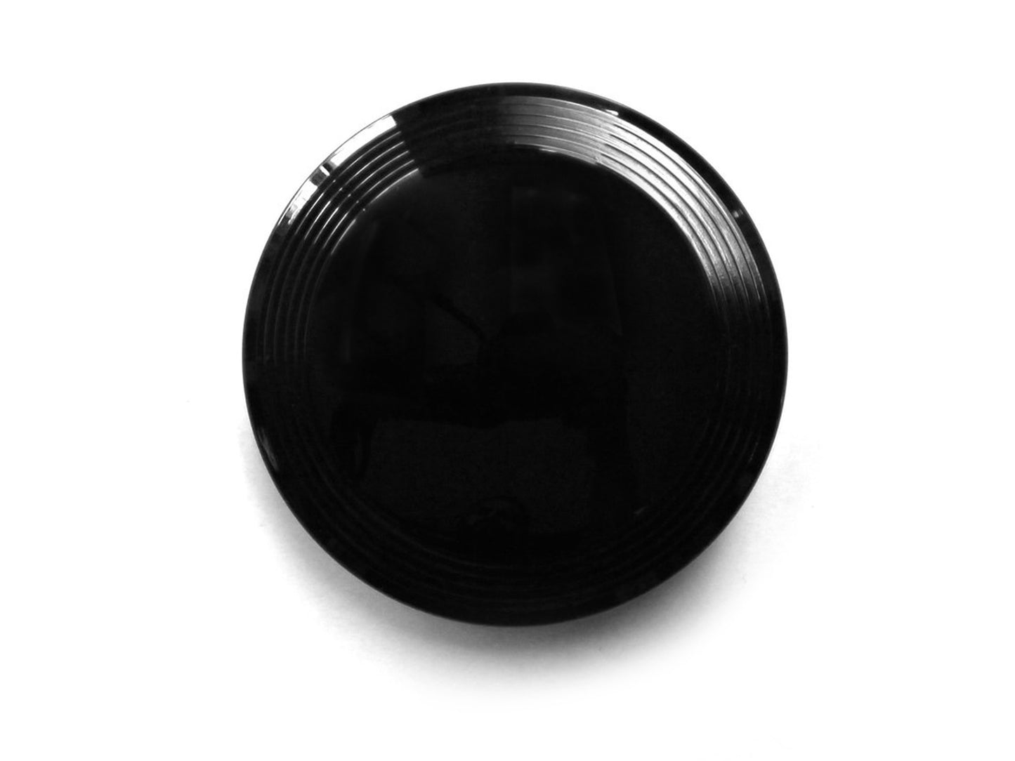 16" Forty White Steering Wheel Kit, Black Spokes