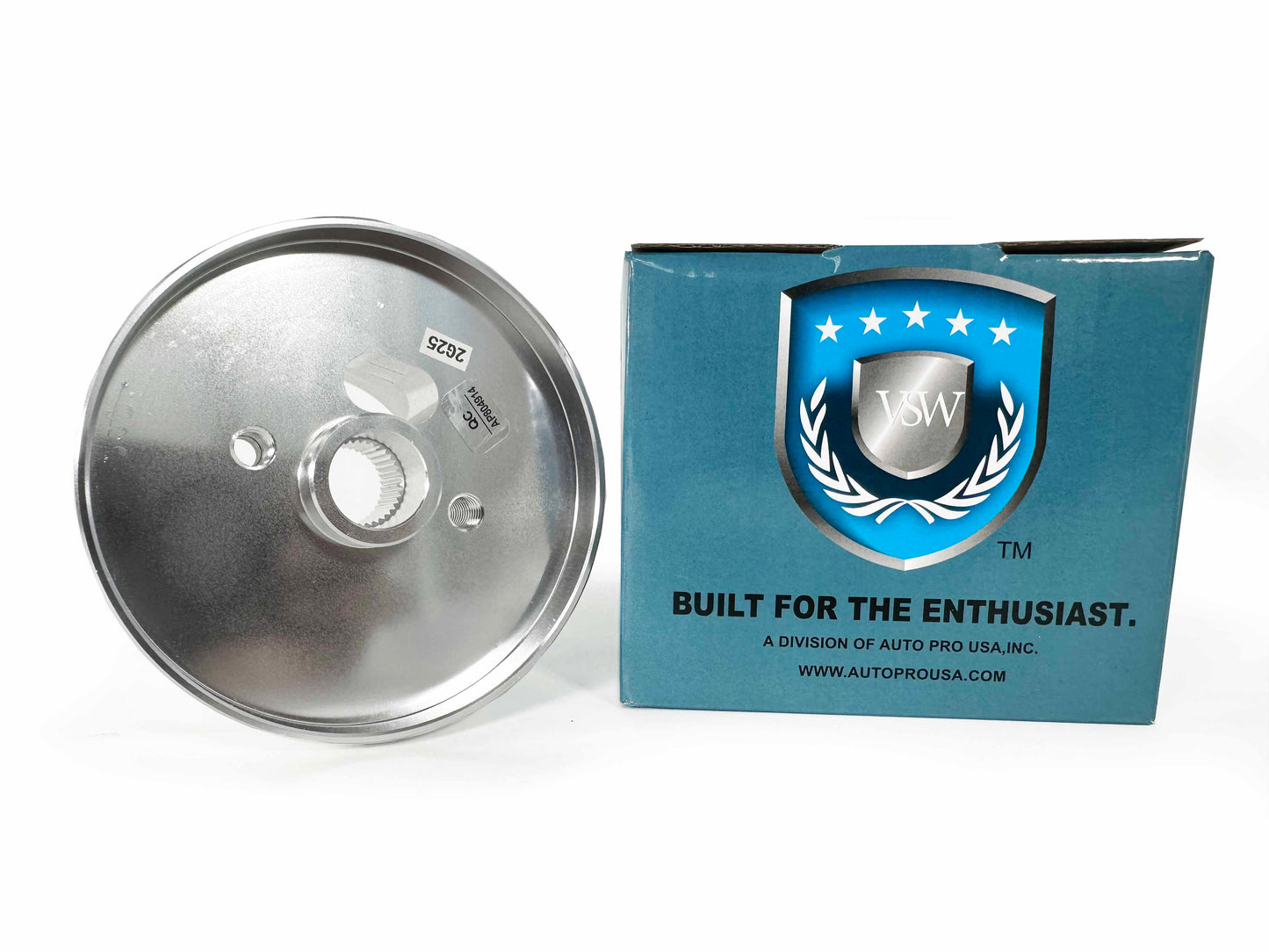 Late GM Style 6-Bolt Steering Wheel Hub Adapter, Anodized 6061 Aluminum
