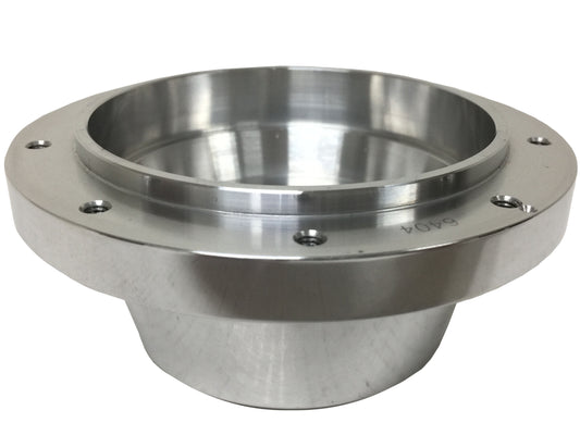 1968-74 VW Tansporter 9-Bolt Silver Steering Wheel Hub Adapter