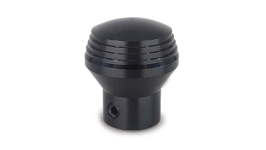 Art Deco Style Knob, Black