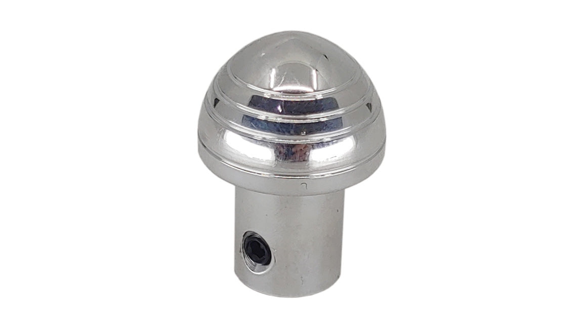 40's Style Dash Knob, Polished